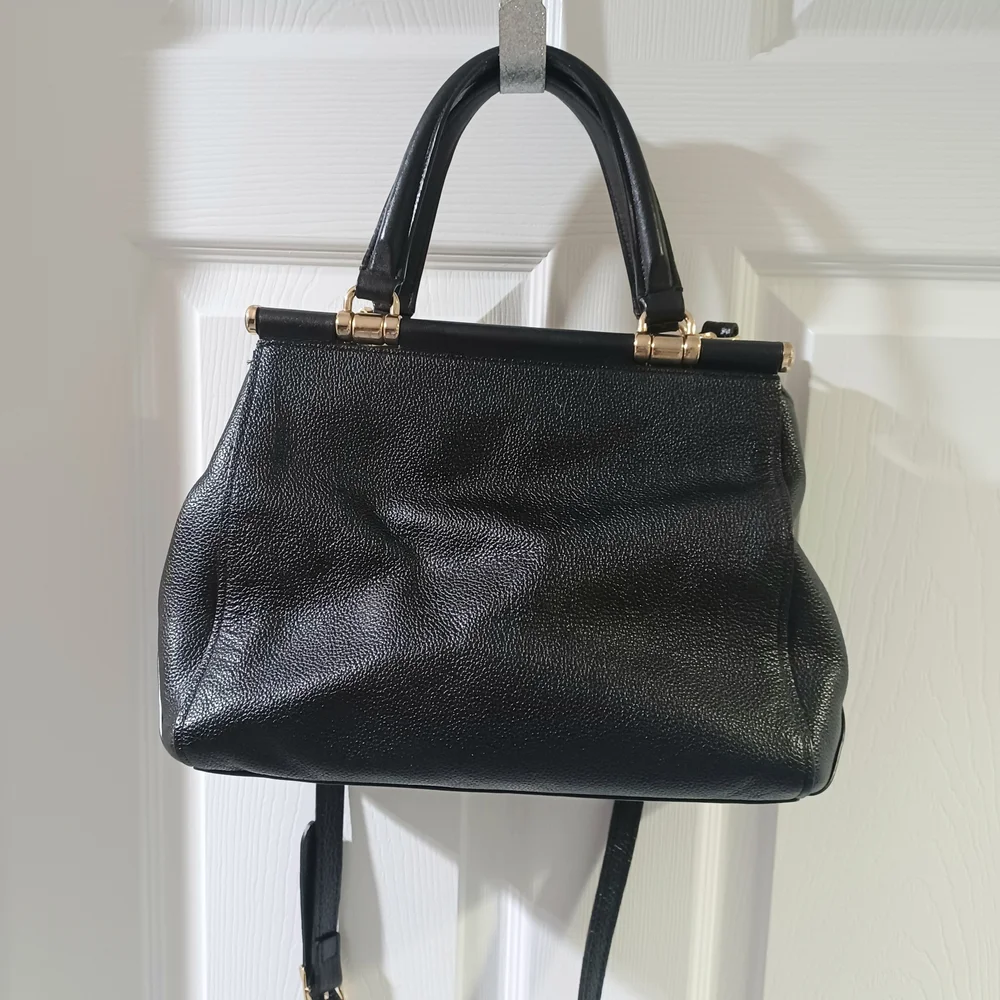 Coach Grace Black Leather Bag - Picture 2 of 13